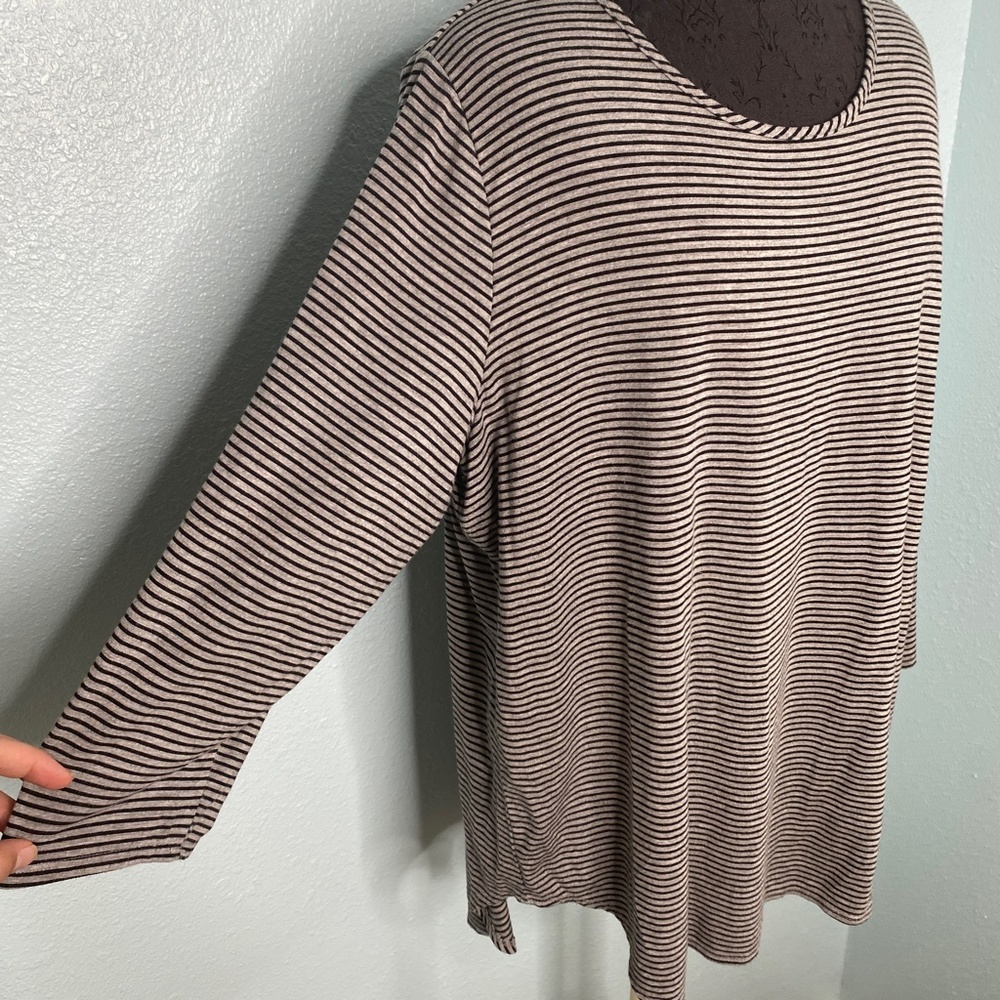 Workshop Plus Size Tunic Grey Black - image 5